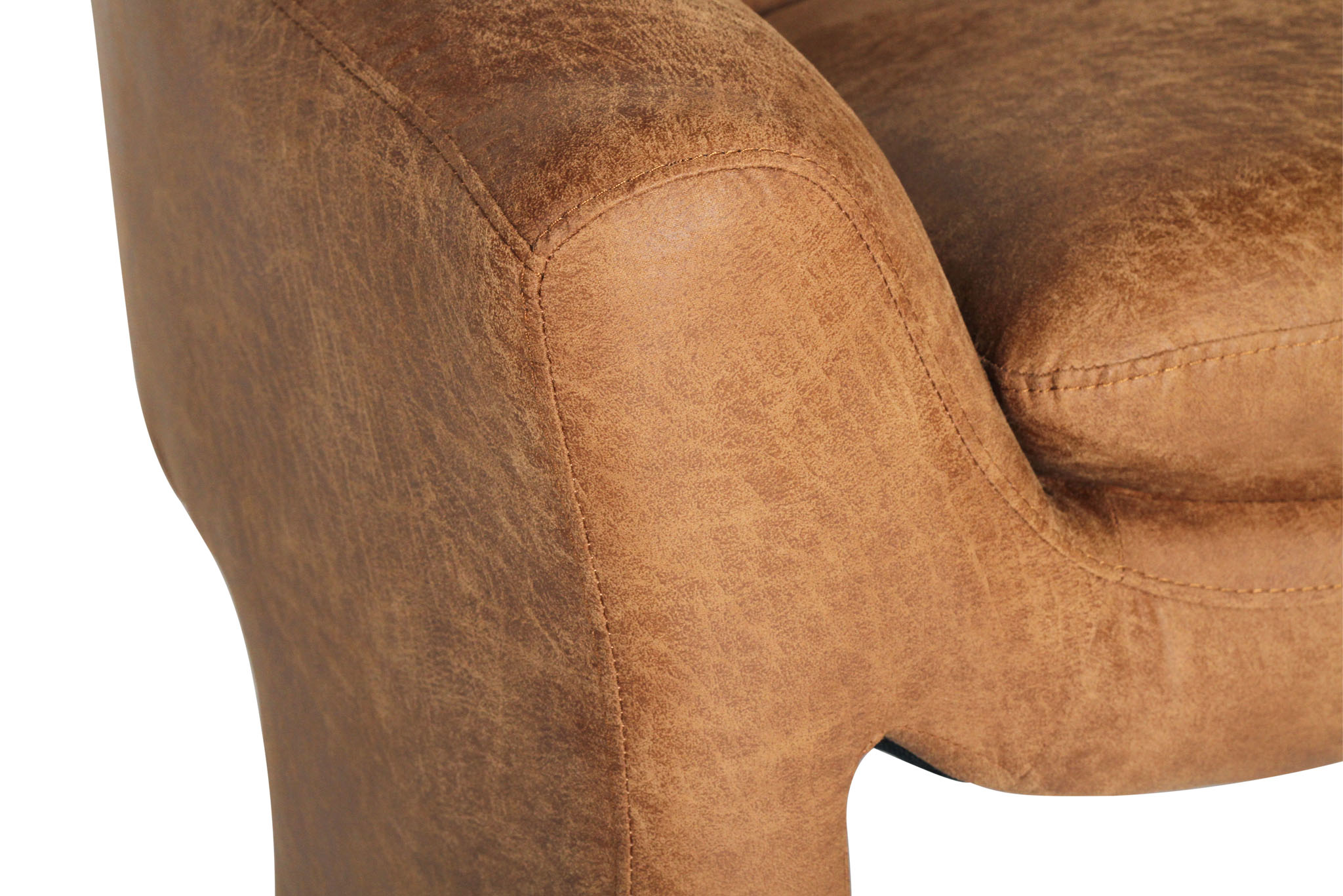 Freja Armchair - Cognac Leather - Image 9