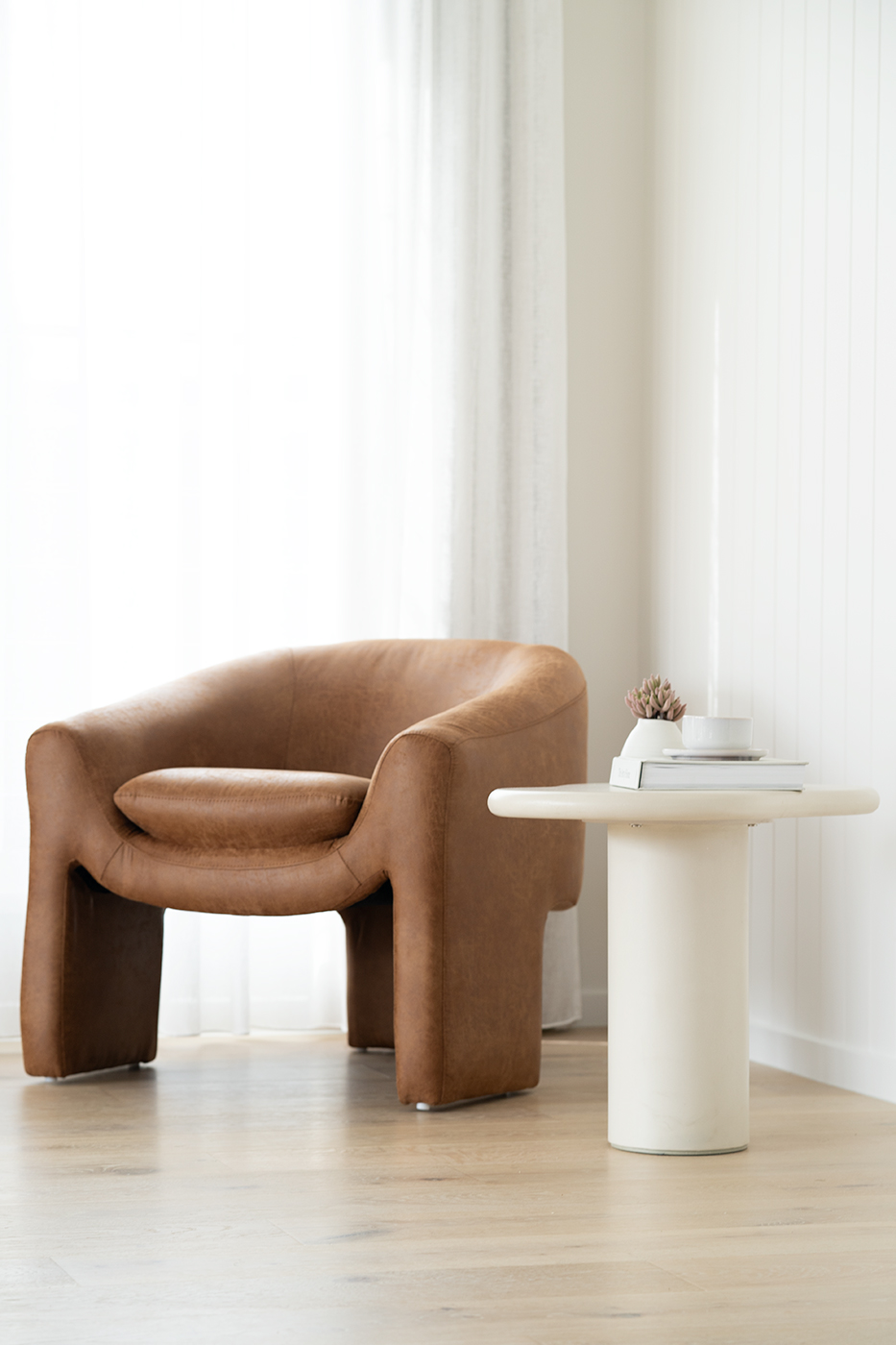 Freja Armchair - Cognac Leather - Image 13