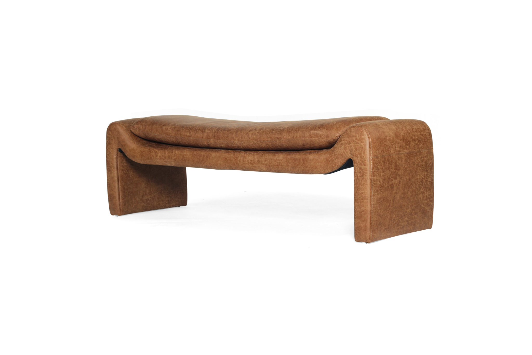 Freja Bench - Cognac Leather - Image 4
