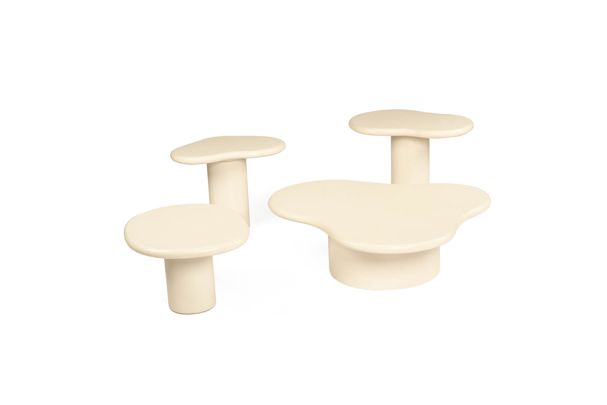 Lorenzo Organic Coffee Table - 100cm (Clover) - Latte - Image 9