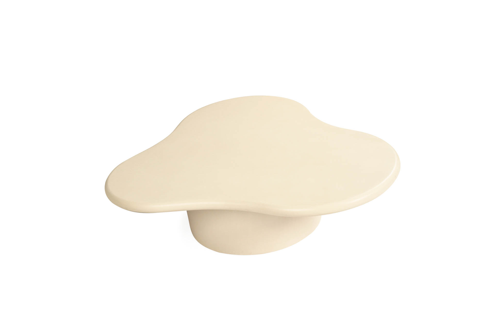 Lorenzo Organic Coffee Table - 100cm (Clover) - Latte - Image 3