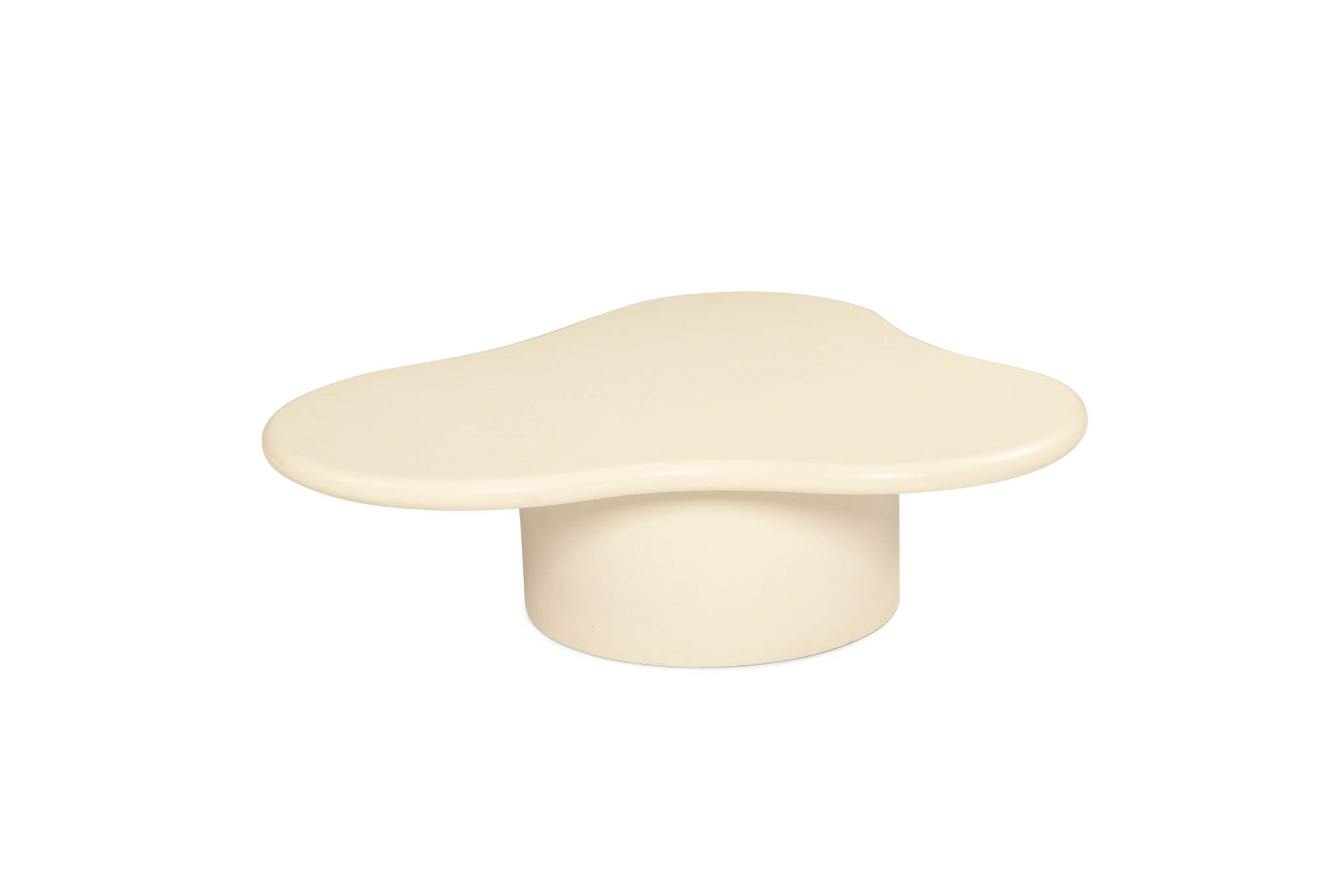 Lorenzo Organic Coffee Table - 100cm (Clover) - Latte - Image 5