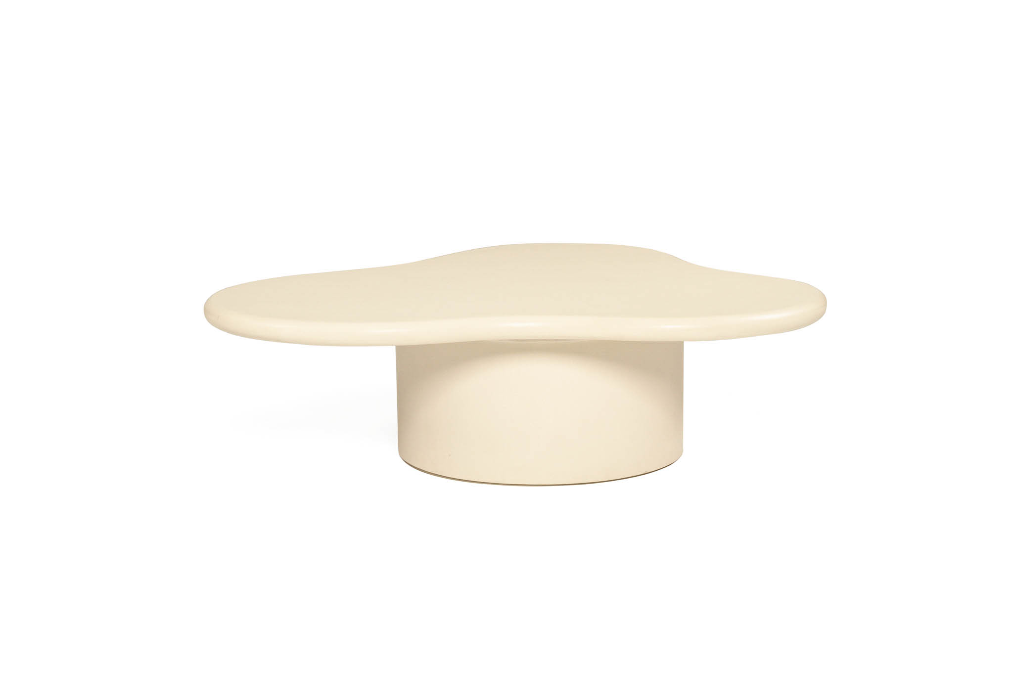 Lorenzo Organic Coffee Table - 100cm (Clover) - Latte