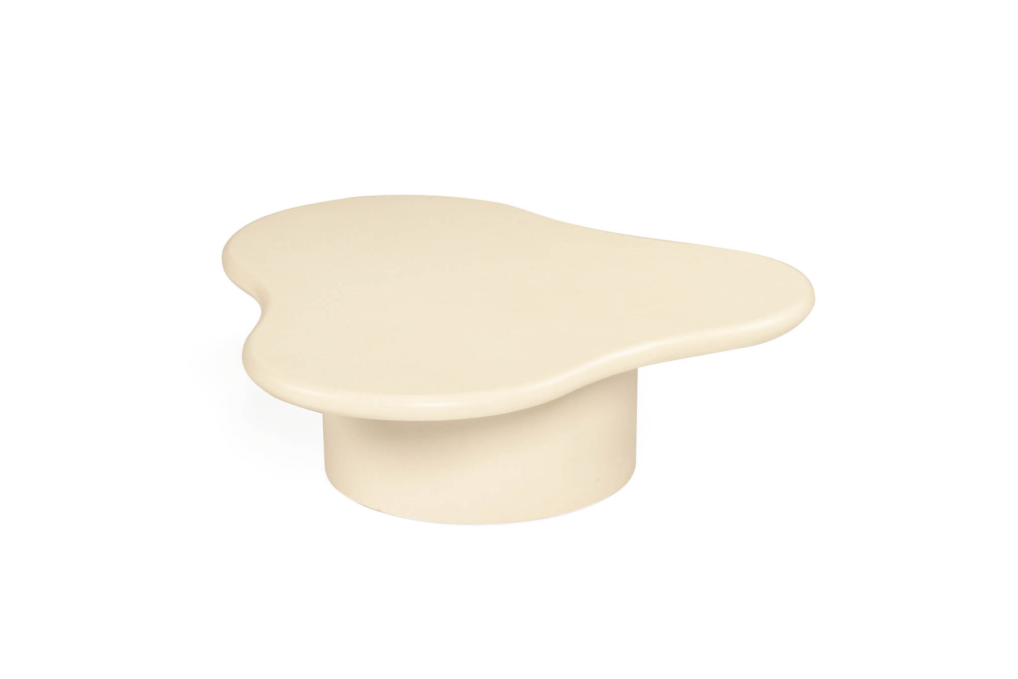 Lorenzo Organic Coffee Table - 100cm (Clover) - Latte - Image 6
