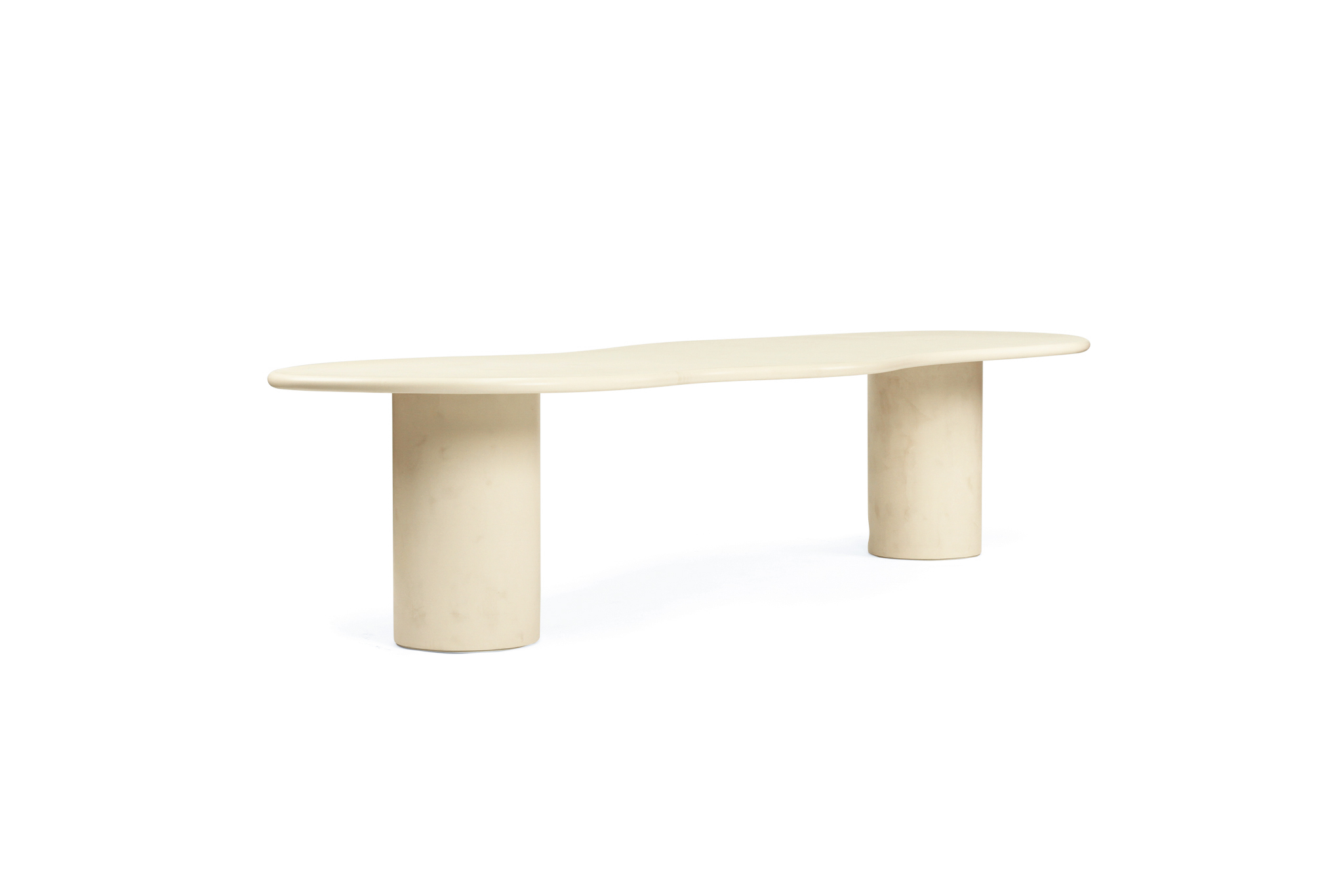 Lorenzo Organic Board Room Table - 3.5m - Latte - Image 3