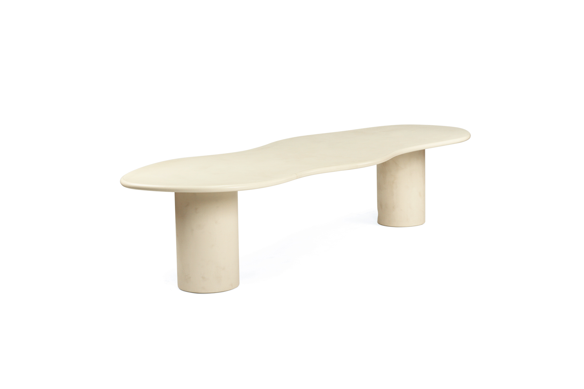 Lorenzo Organic Board Room Table - 3.5m - Latte - Image 4