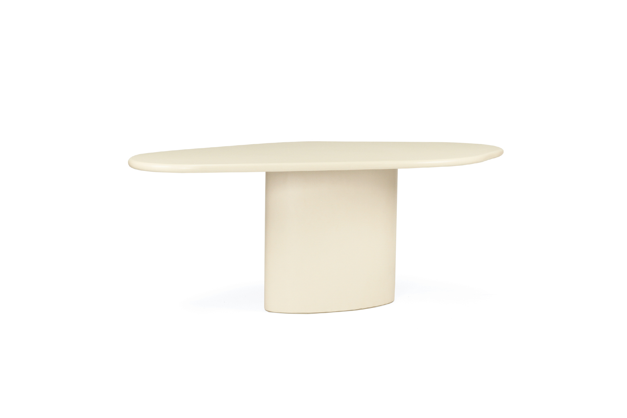 Lorenzo Organic Dining Table - 2m - Latte