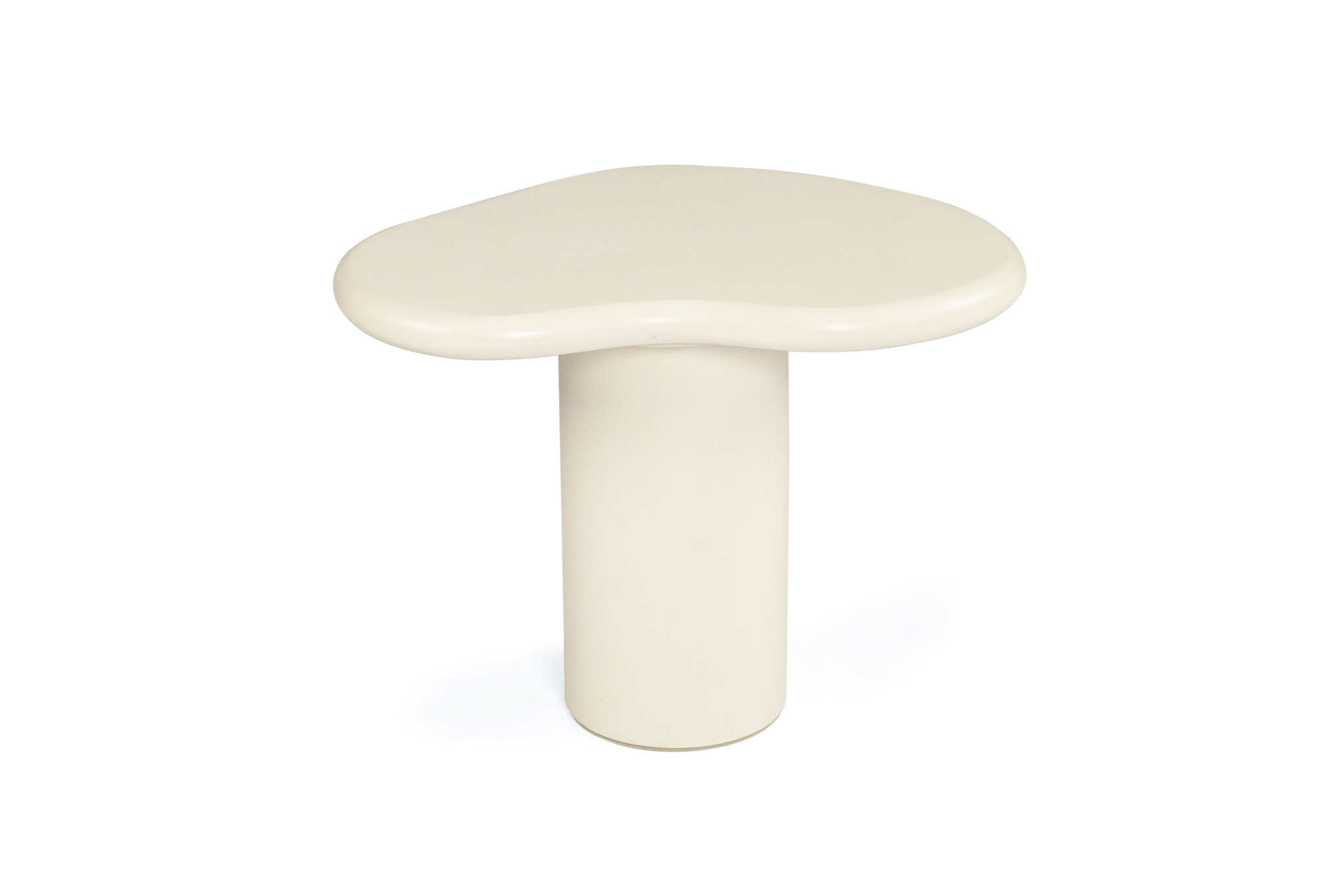 Lorenzo Organic Side Table - 58cm - Latte - Image 6