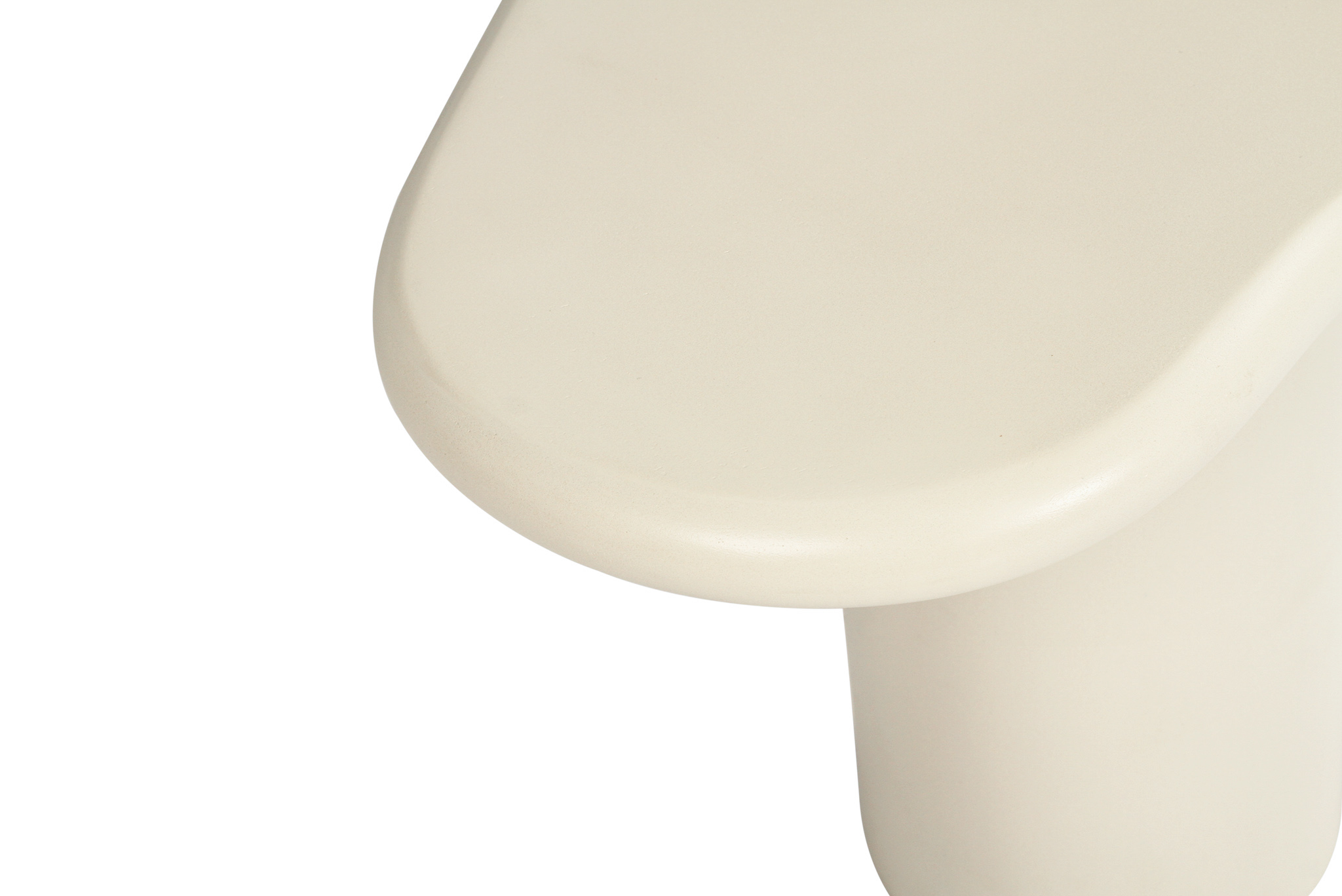 Lorenzo Organic Side Table - 58cm - Latte - Image 7