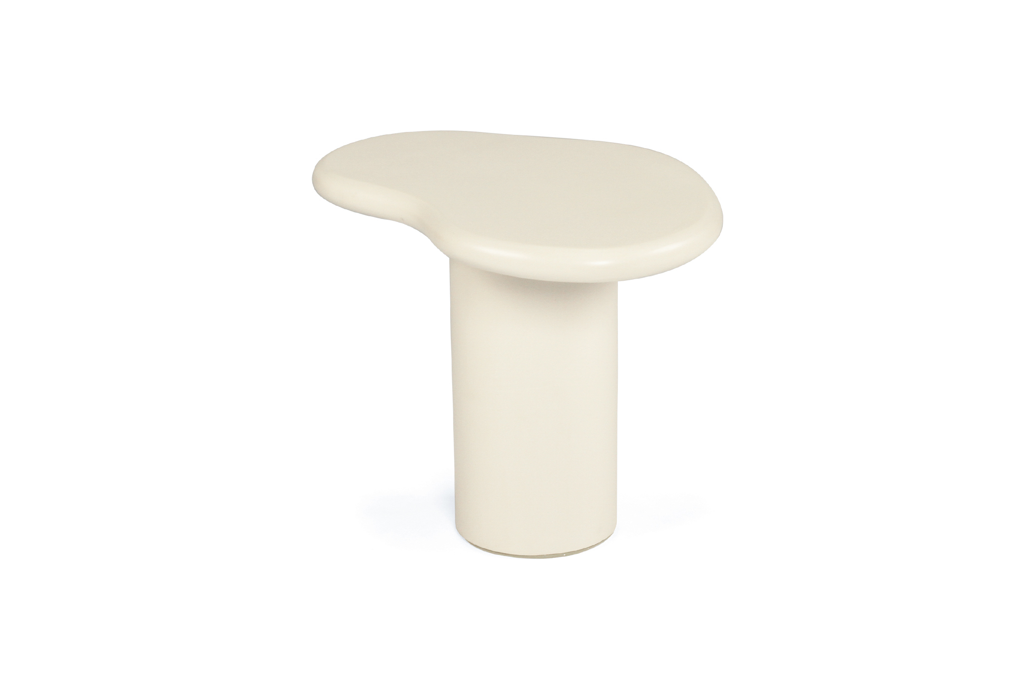 Lorenzo Organic Side Table - 58cm - Latte - Image 8