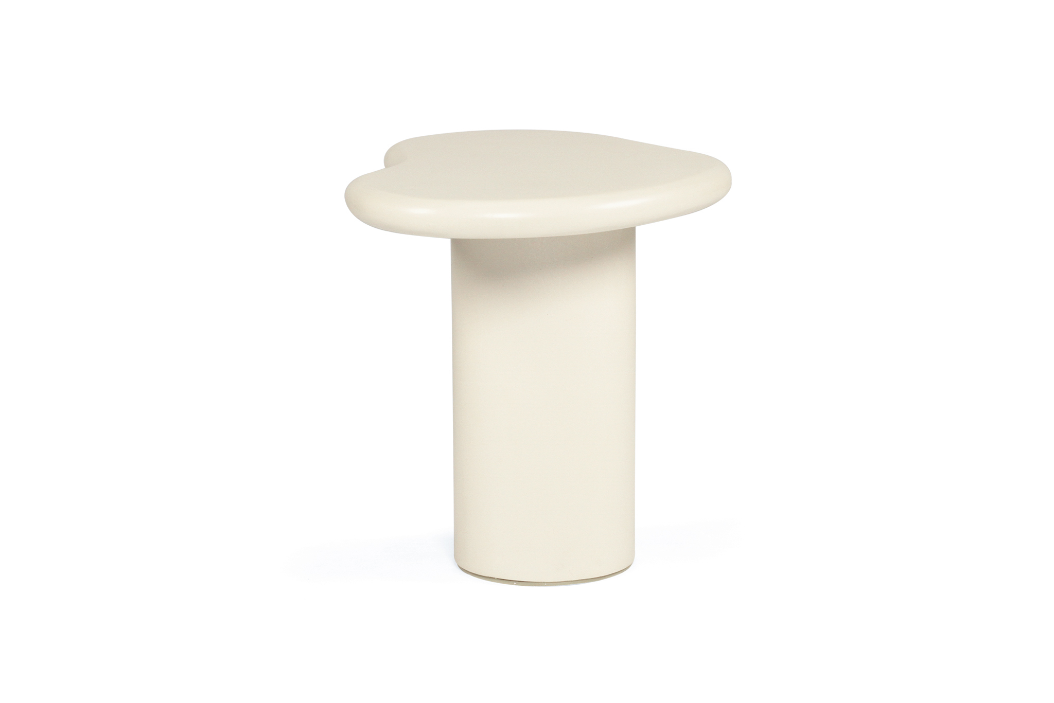 Lorenzo Organic Side Table - 58cm - Latte - Image 9