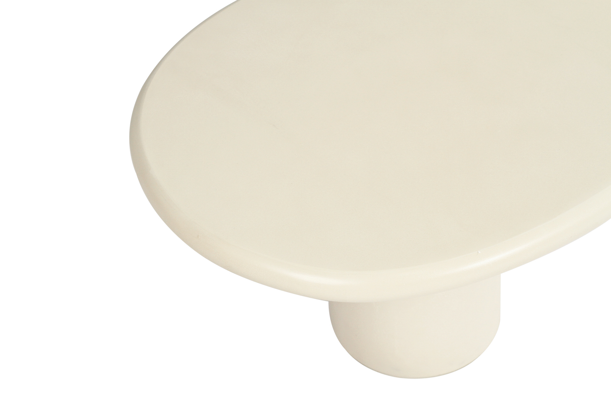 Lorenzo Organic Side Table - 60cm (Low) - Latte - Image 6