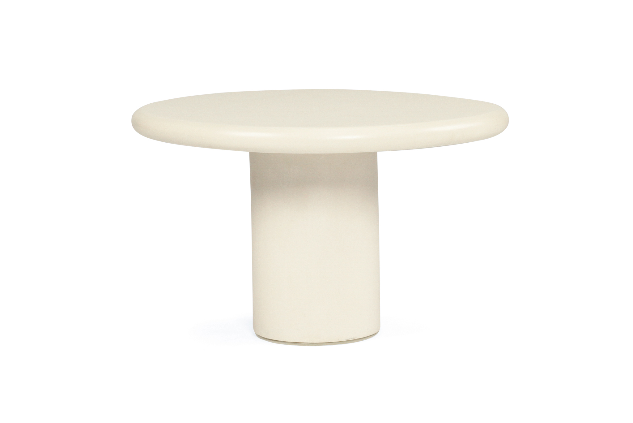 Lorenzo Organic Side Table - 60cm (Low) - Latte