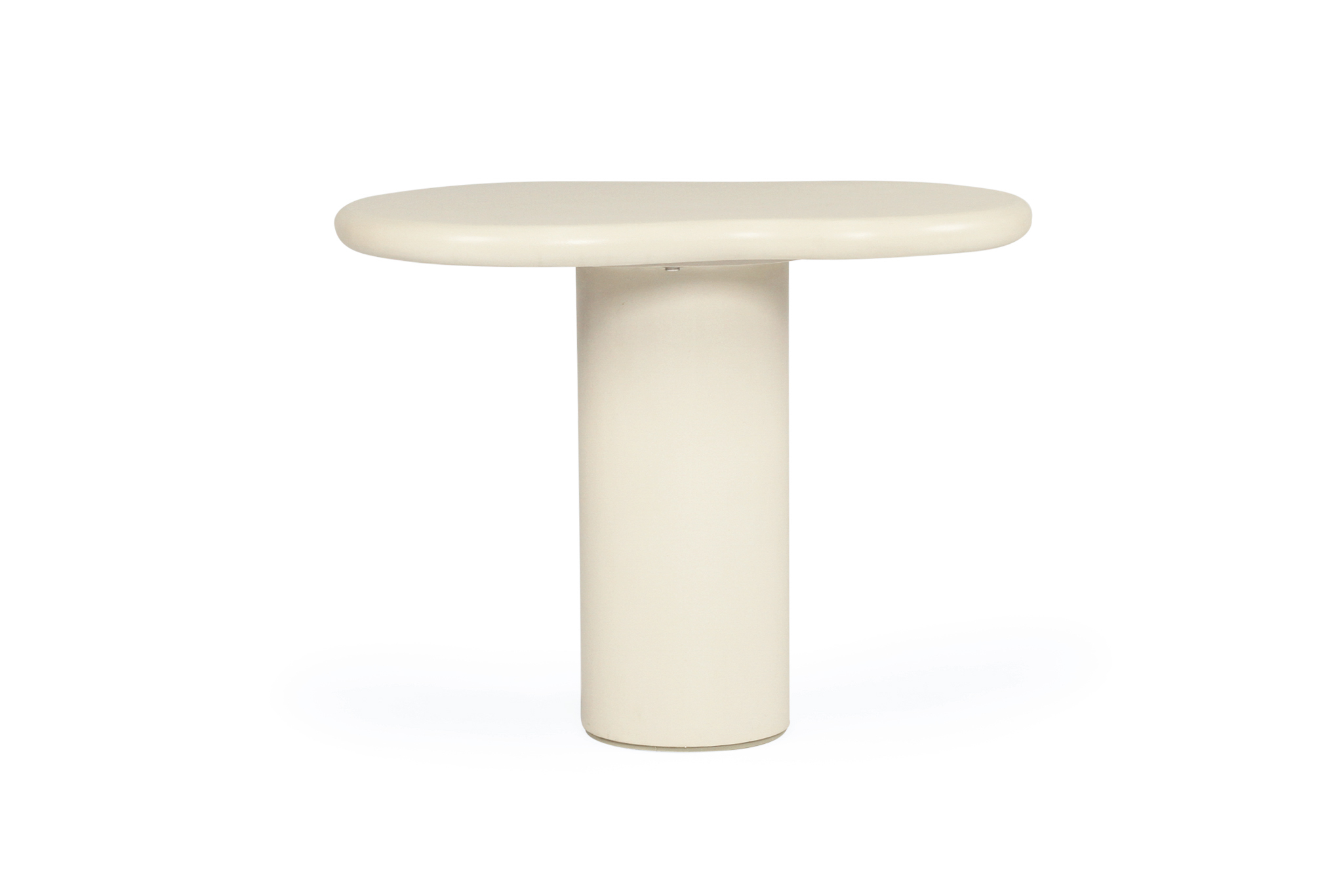 Lorenzo Organic Side Table - 65cm - Latte