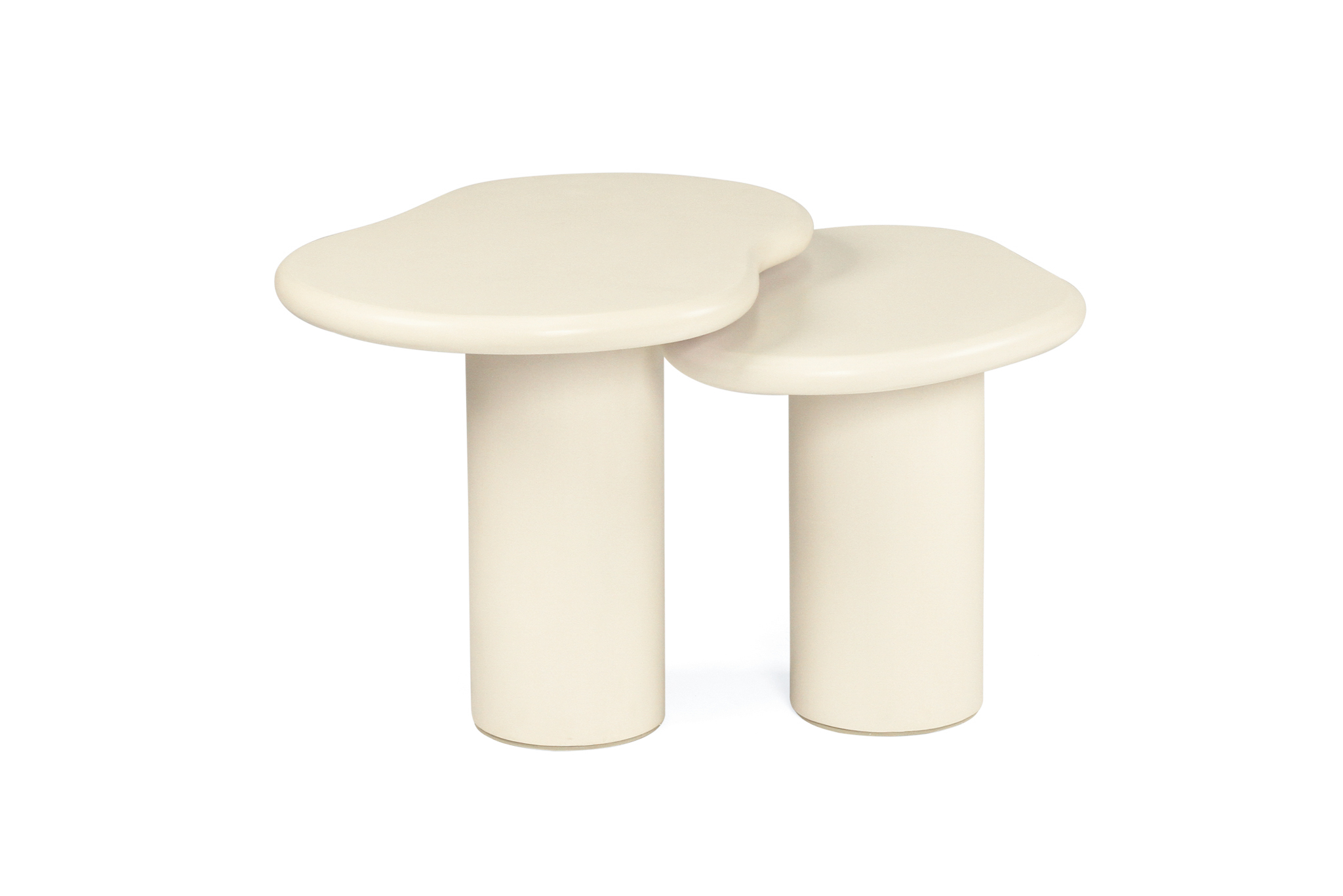 Lorenzo Organic Side Table - 65cm - Latte - Image 17