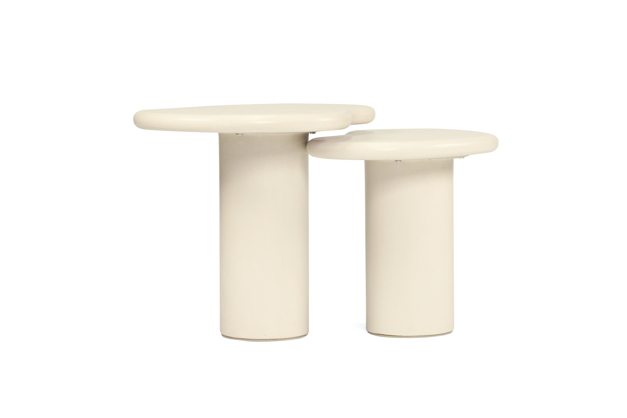 Lorenzo Organic Side Table - 65cm - Latte - Image 16