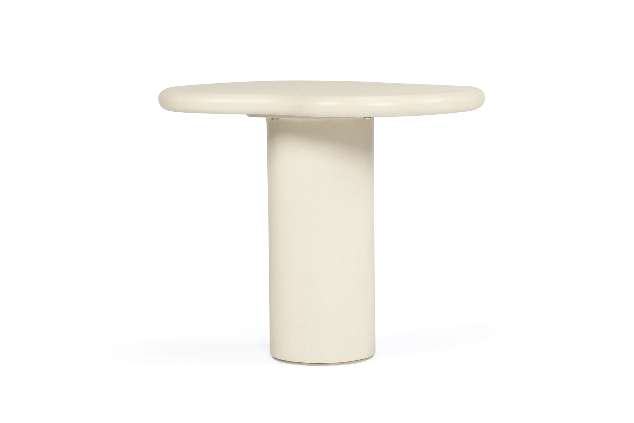 Lorenzo Organic Side Table - 65cm - Latte - Image 6
