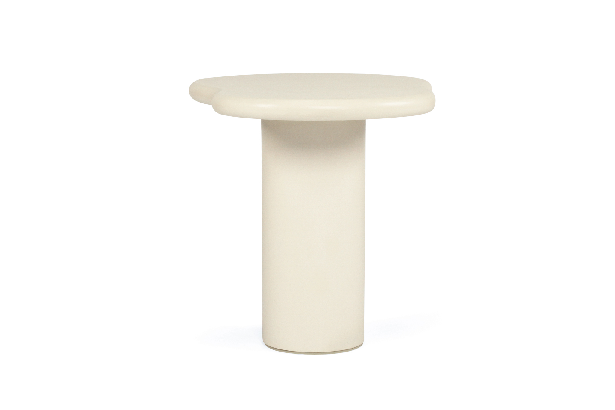 Lorenzo Organic Side Table - 65cm - Latte - Image 8
