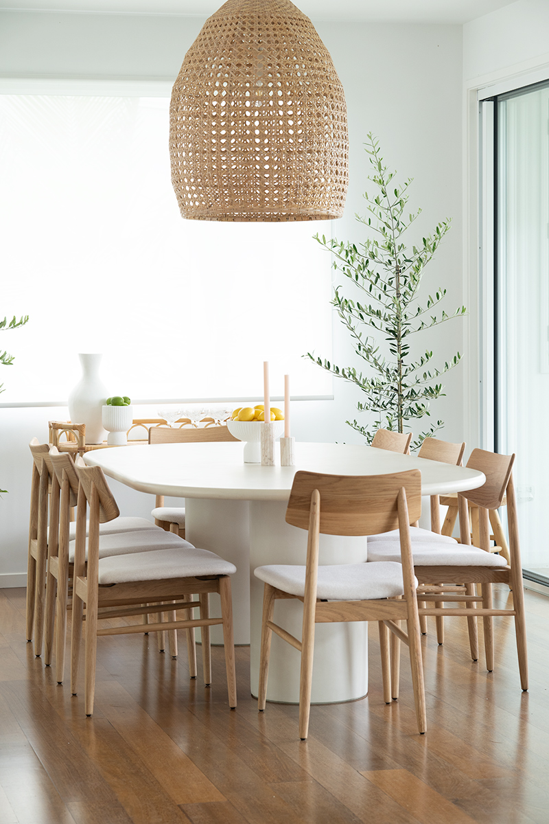 Lorenzo Oval Dining Table - 2.4m - Ivory - Image 11