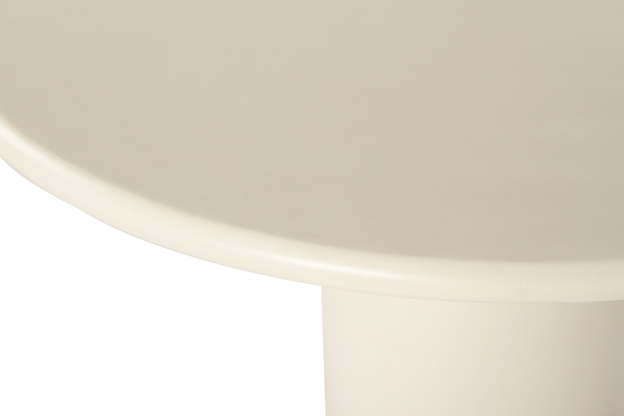 Lorenzo Oval Dining Table - 2.4m - Ivory - Image 9