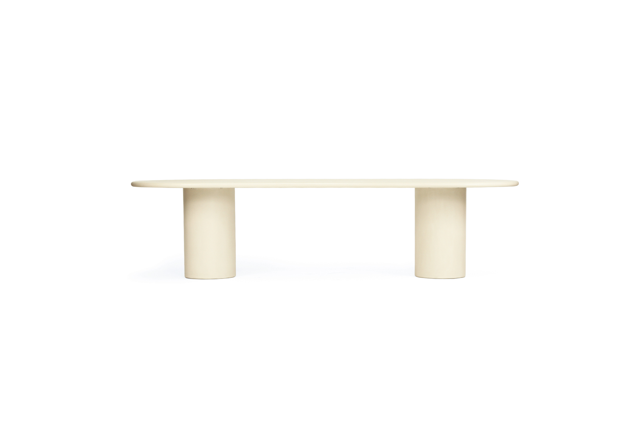 Lorenzo Oval Dining Table - 3m - Latte - Image 11