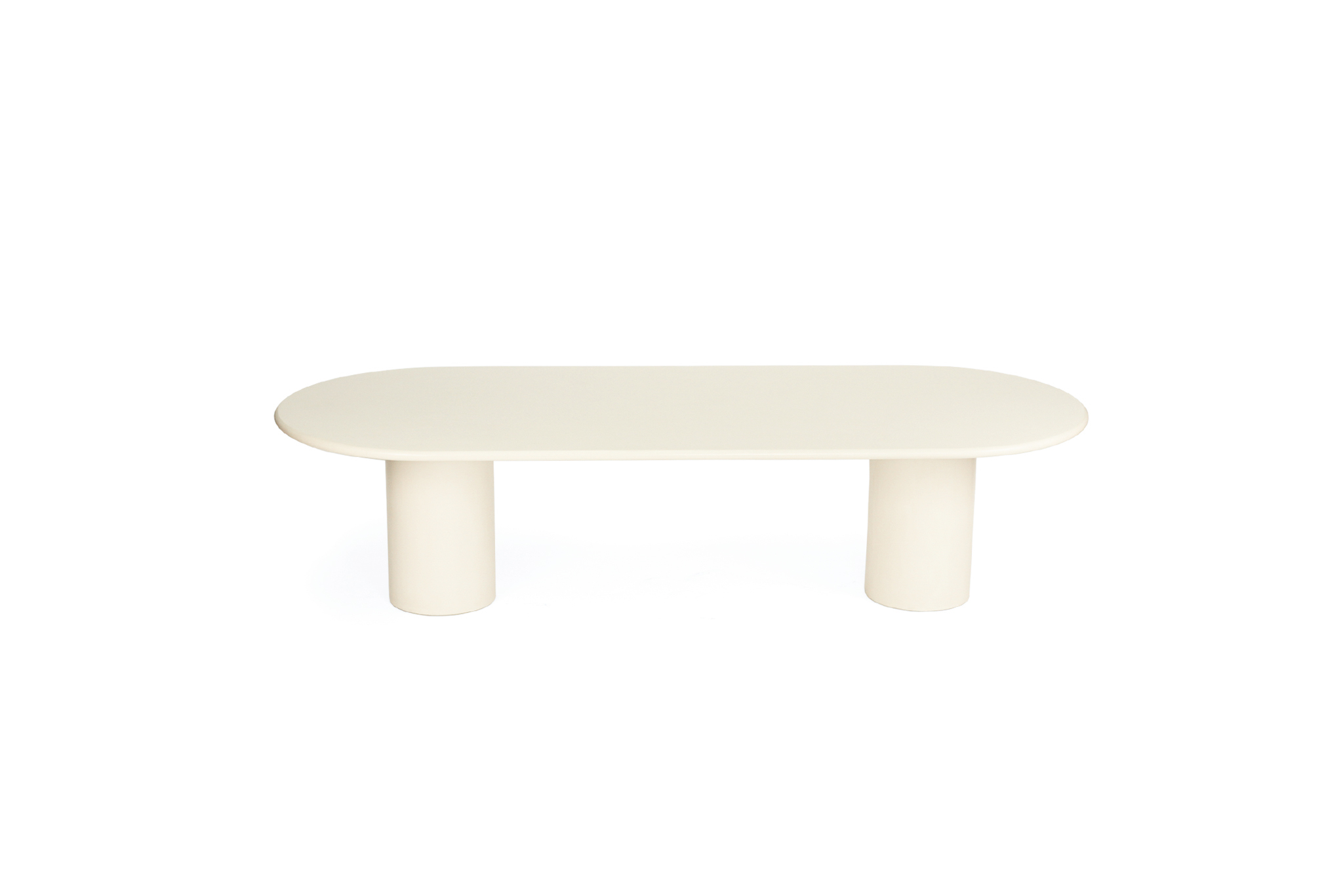 Lorenzo Oval Dining Table - 3m - Latte - Image 12