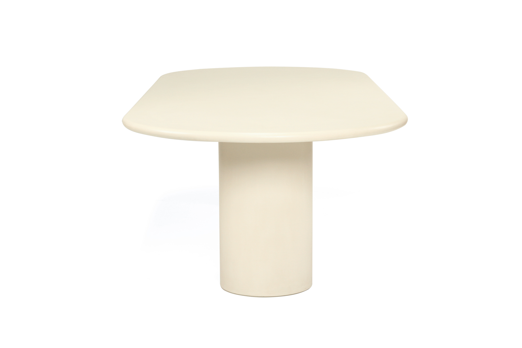 Lorenzo Oval Dining Table - 3m - Latte - Image 6