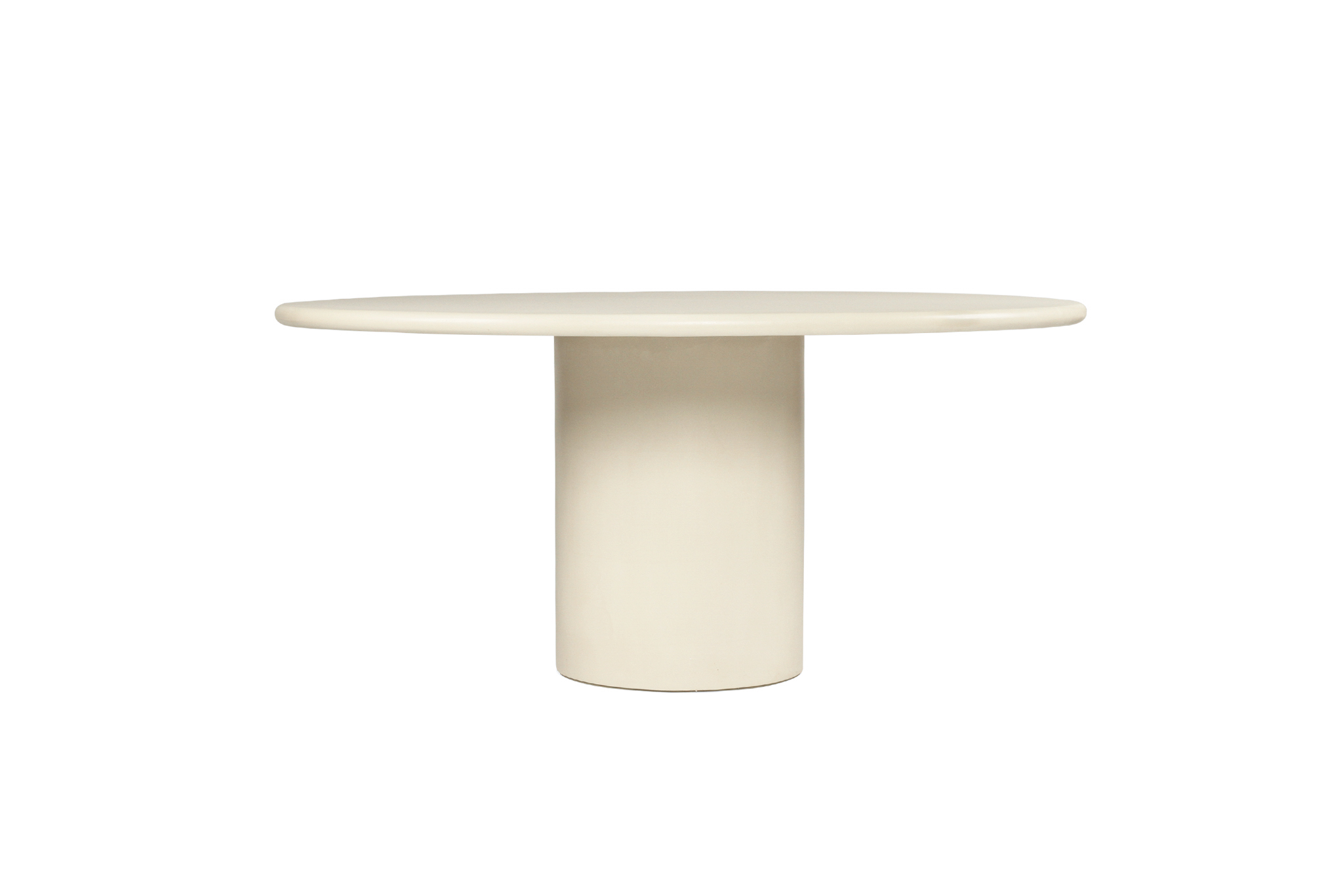 Lorenzo Round Dining Table - 140cm - Ivory - Image 4