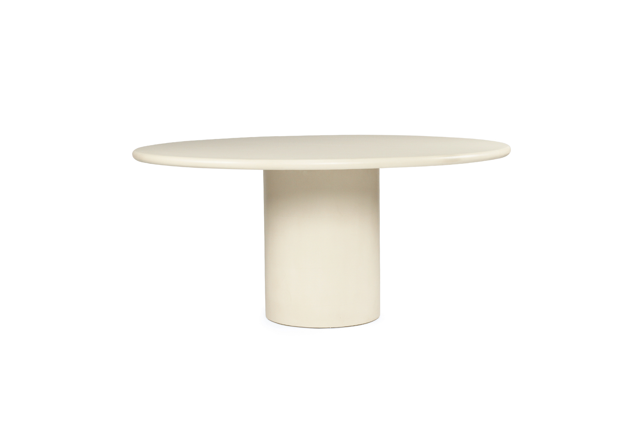 Lorenzo Round Dining Table - 140cm - Ivory