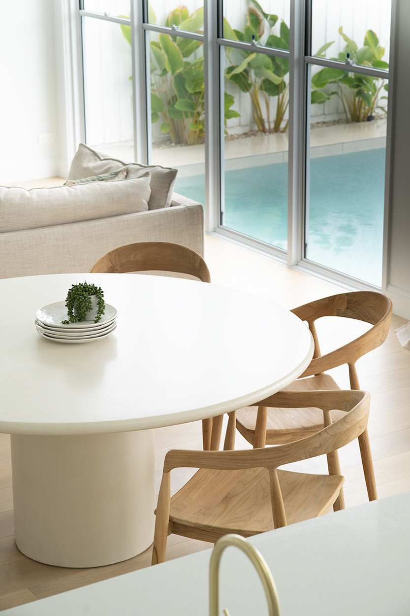 Lorenzo Round Dining Table - 140cm - Ivory - Image 22