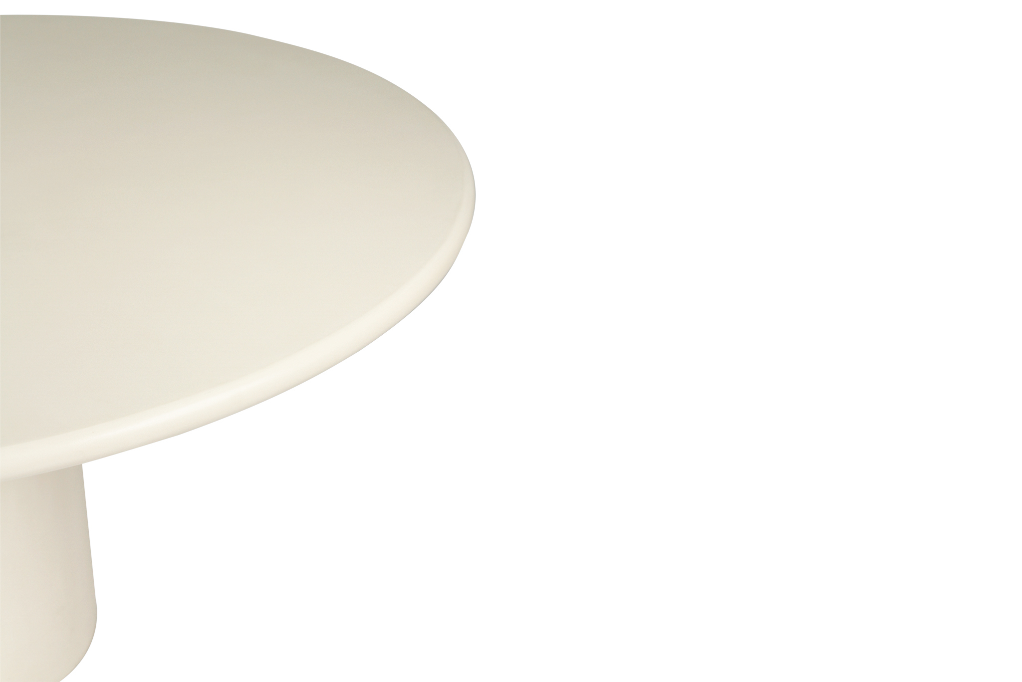 Lorenzo Round Dining Table - 140cm - Ivory - Image 6