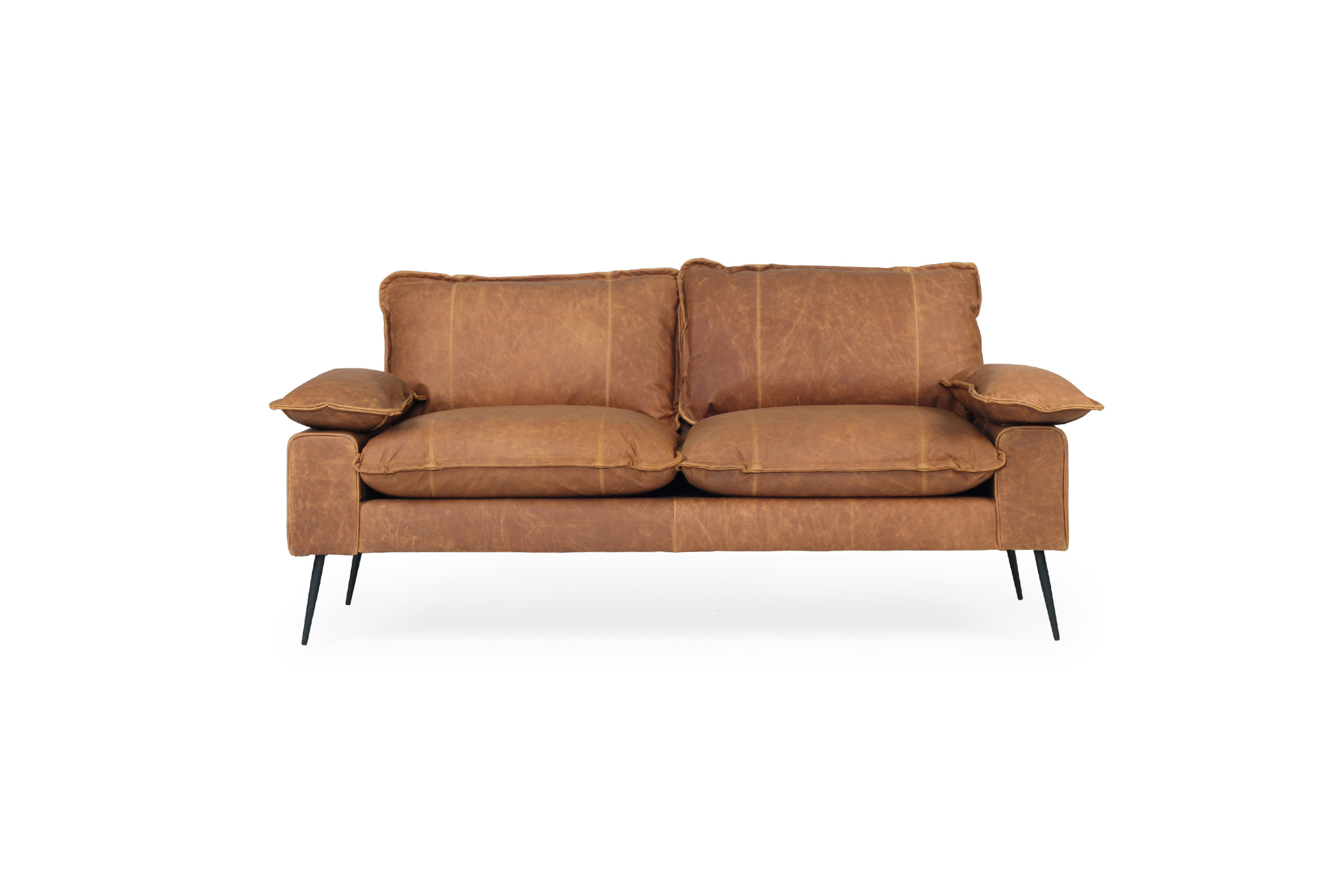 Marly 2 Seater Sofa - Cognac Leather