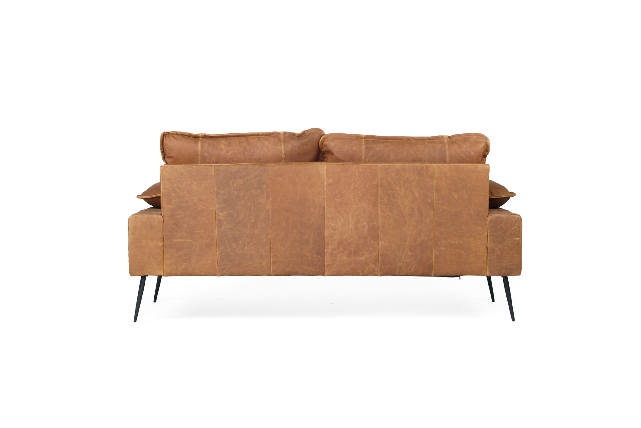 Marly 2 Seater Sofa - Cognac Leather - Image 7