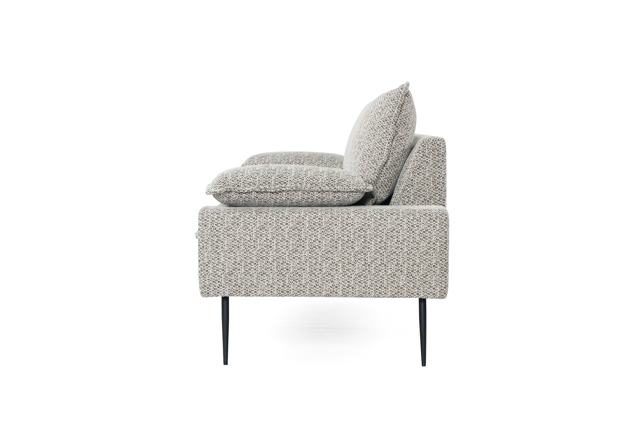 Marly 2 Seater Sofa - Mottled Taupe - Image 5