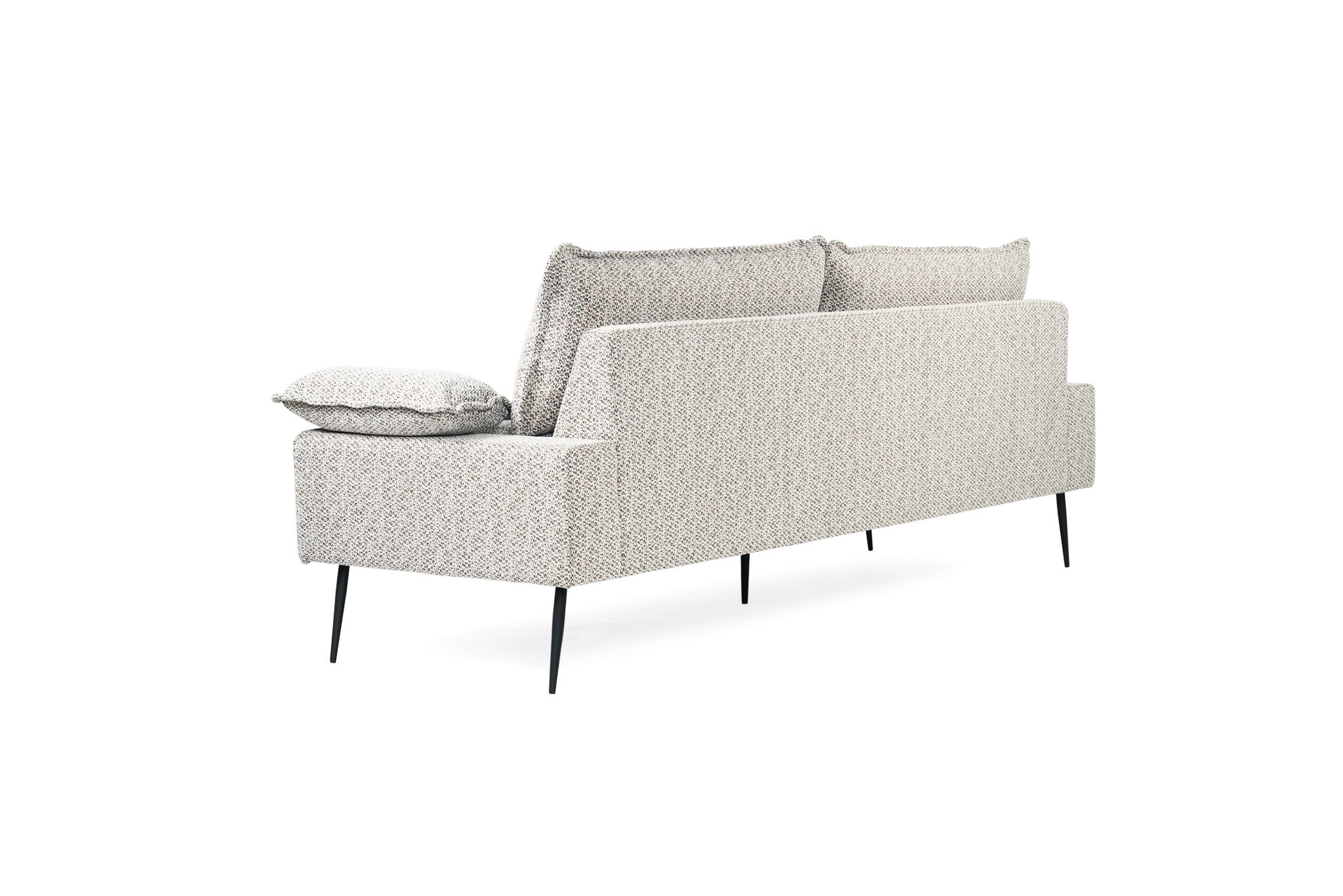 Marly 3 Seater Sofa - Mottled Taupe - Image 6