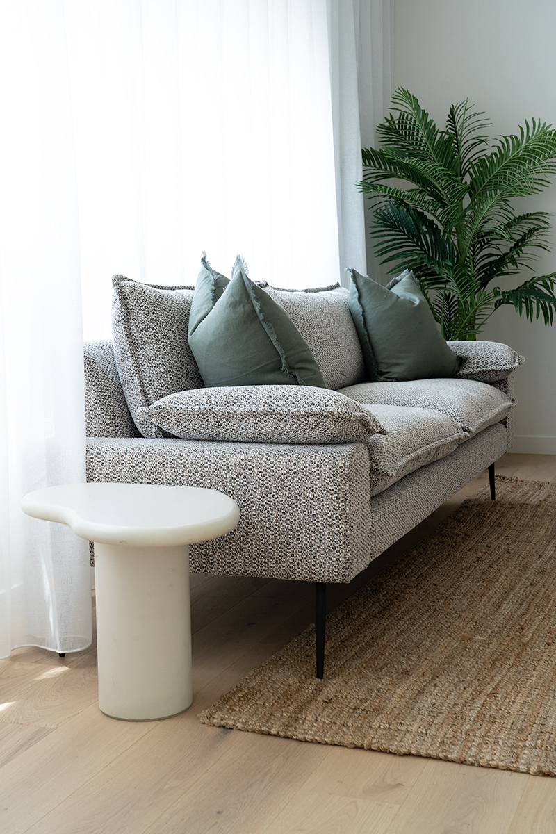 Marly 3 Seater Sofa - Mottled Taupe - Image 16