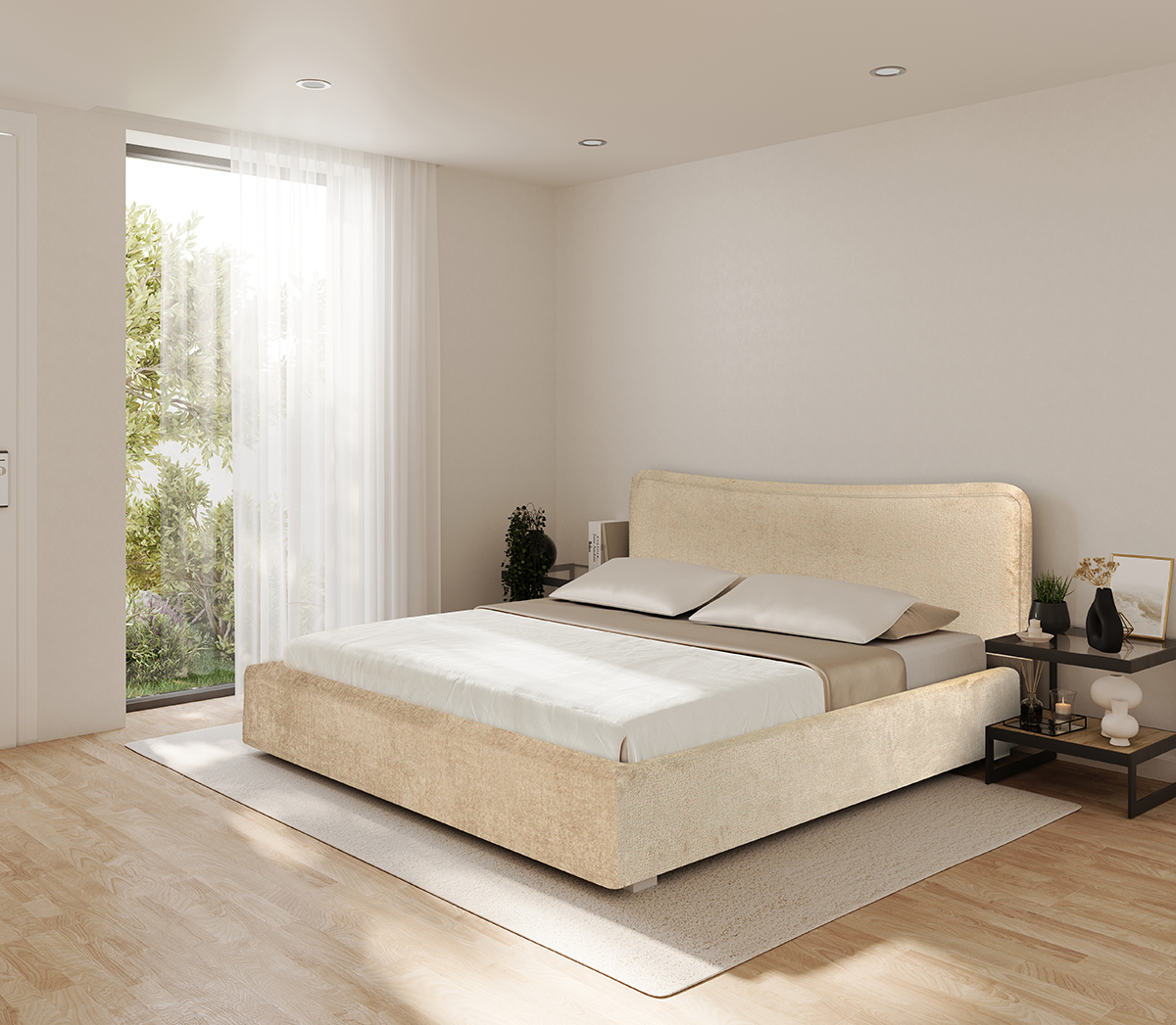 Paddington Bed - Oyster - Image 10