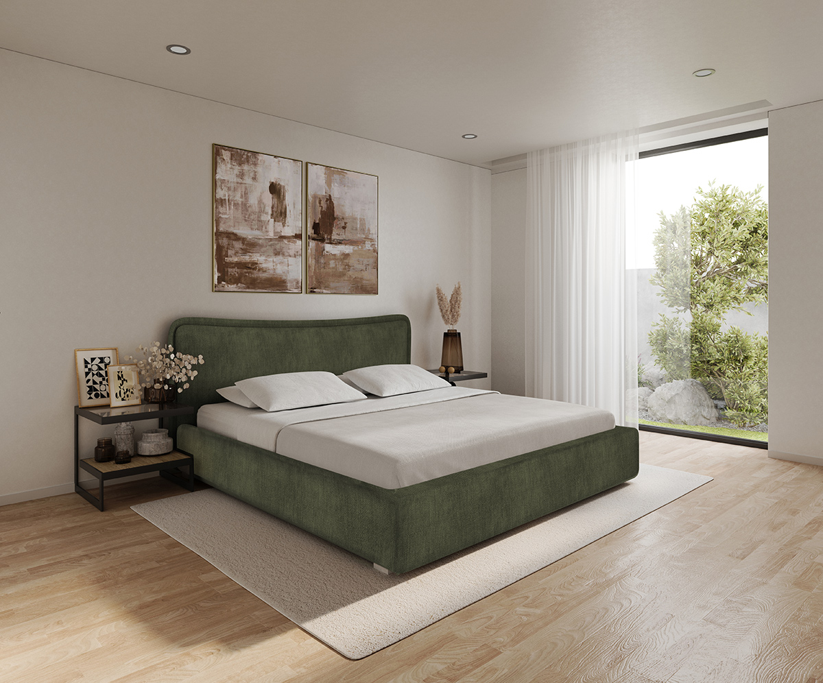 Paddington Bed - Forest Green - Image 2