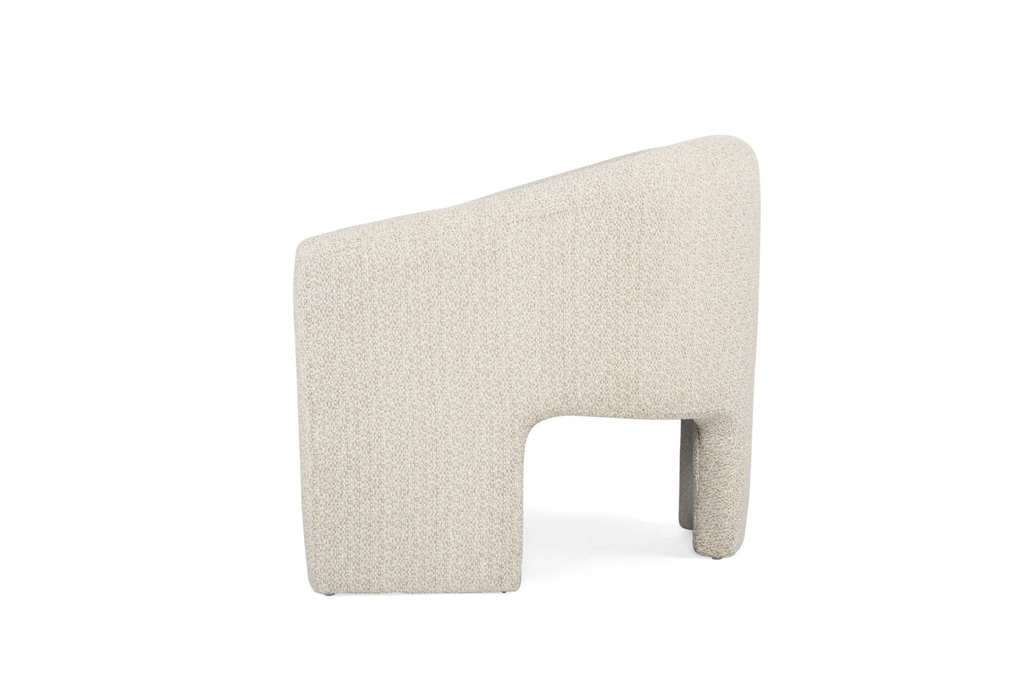 Freja Armchair - Ivory - Image 4