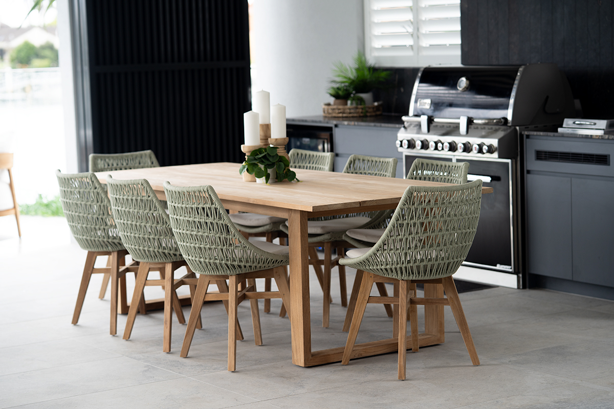 Avoca Outdoor Dining Table - 240cm - Image 2