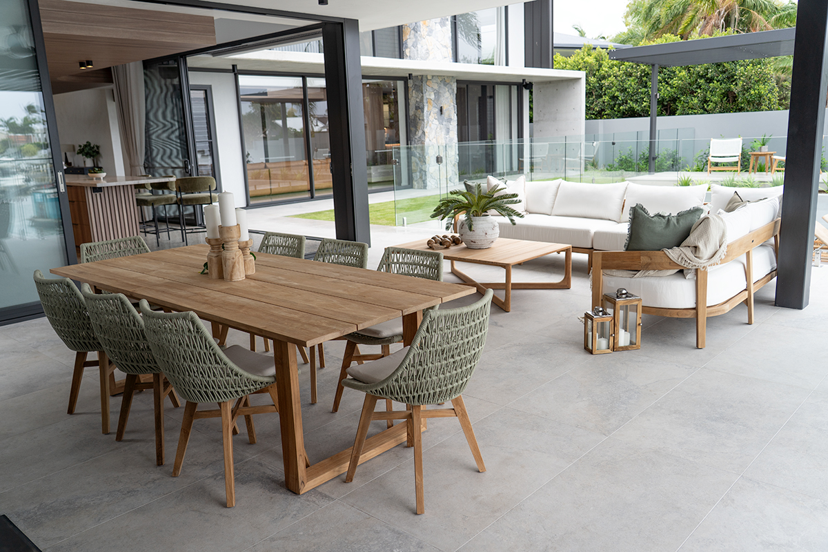 Avoca Outdoor Dining Table - 240cm - Image 6