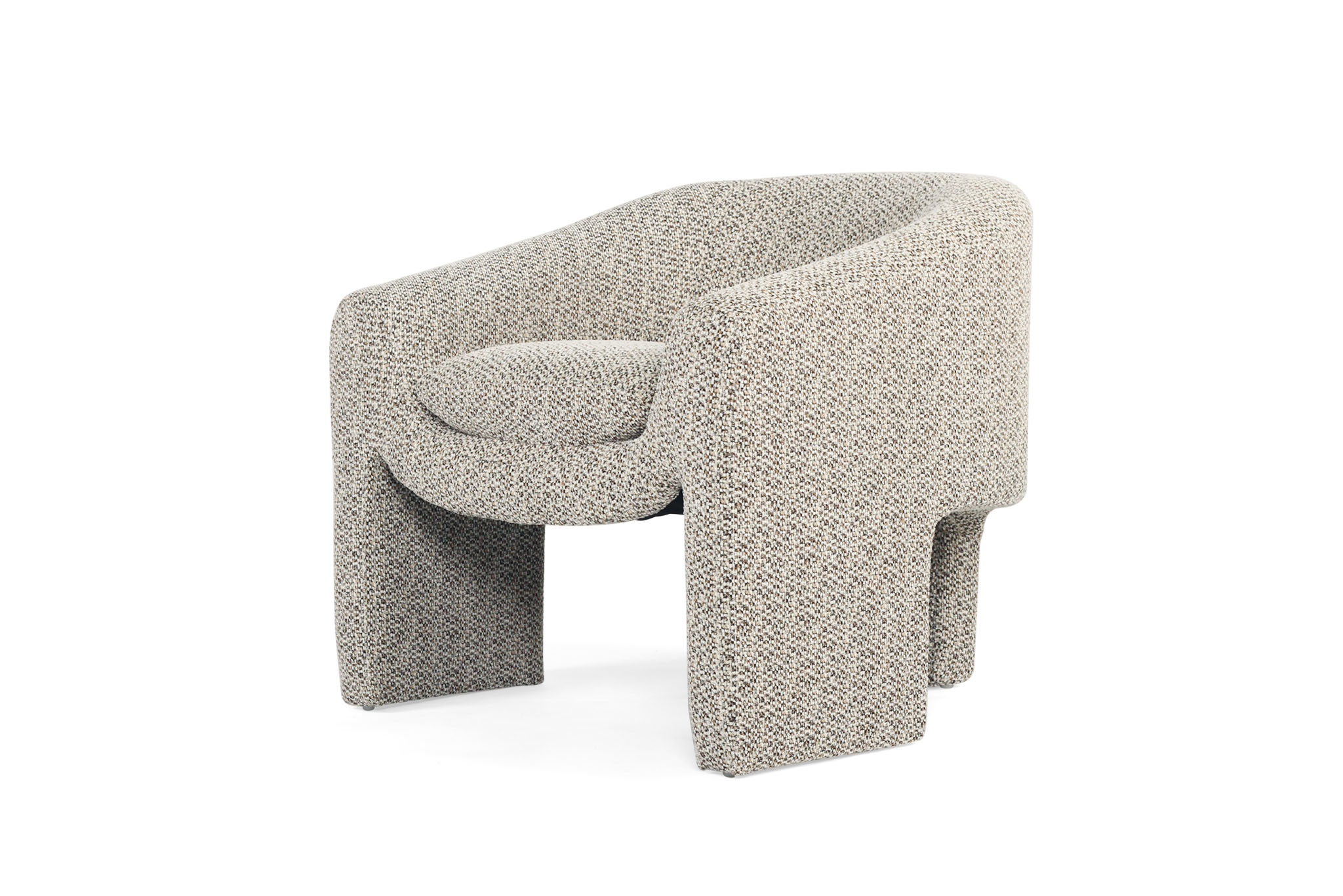 Freja Armchair - Mottled Taupe