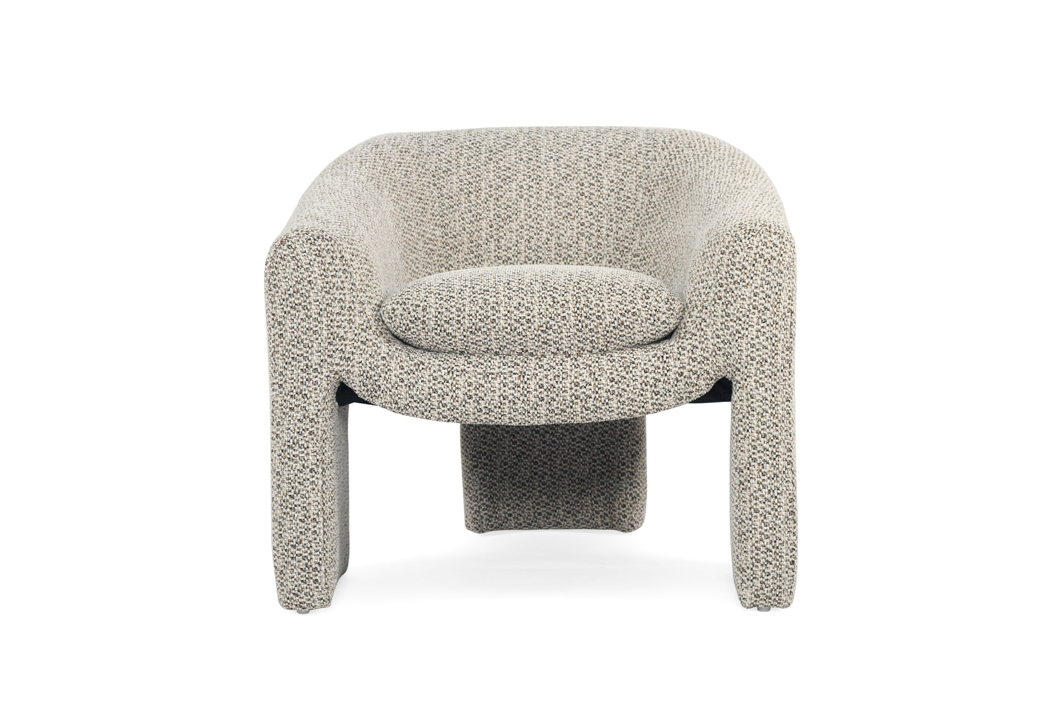 Freja Armchair - Mottled Taupe - Image 3