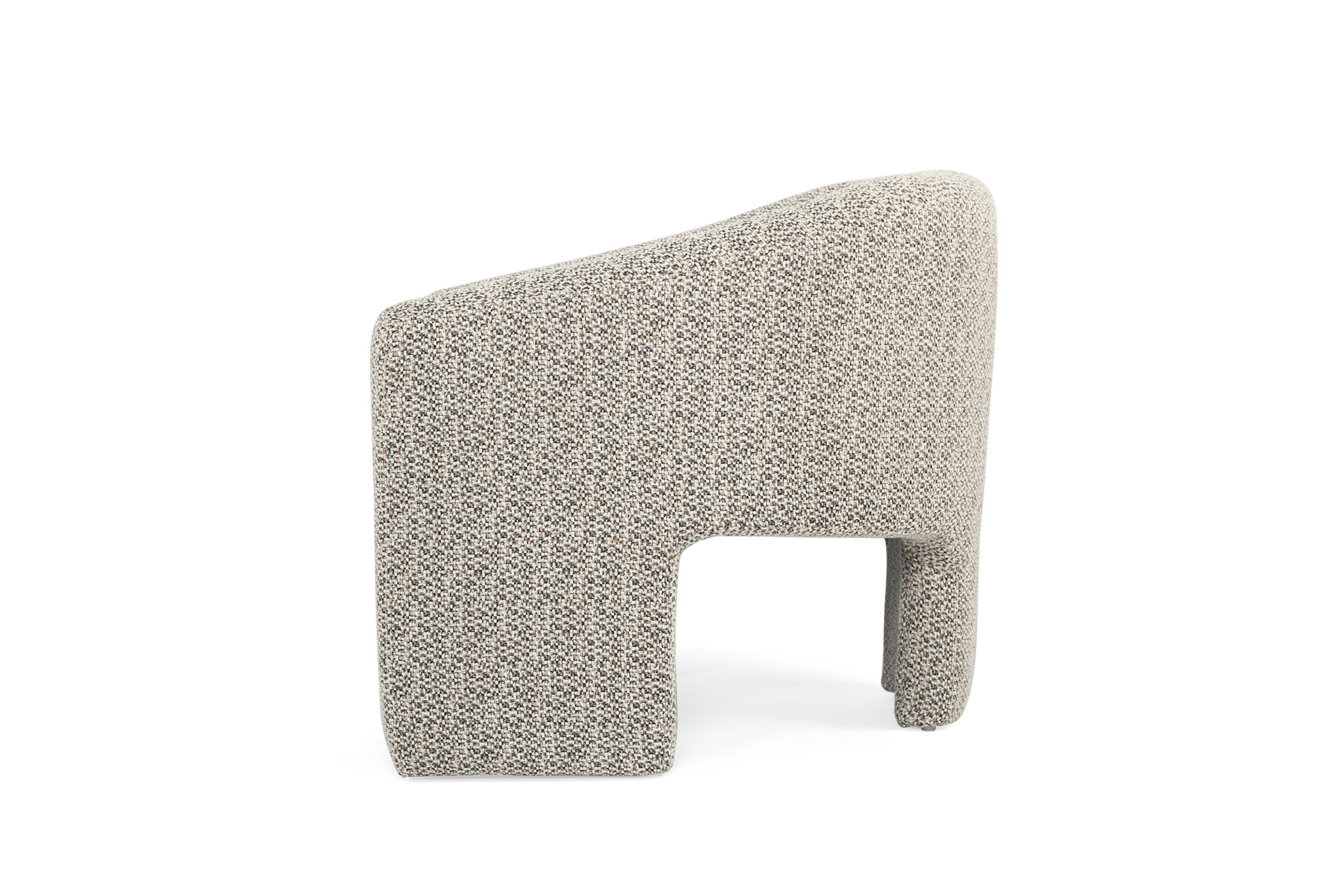 Freja Armchair - Mottled Taupe - Image 5