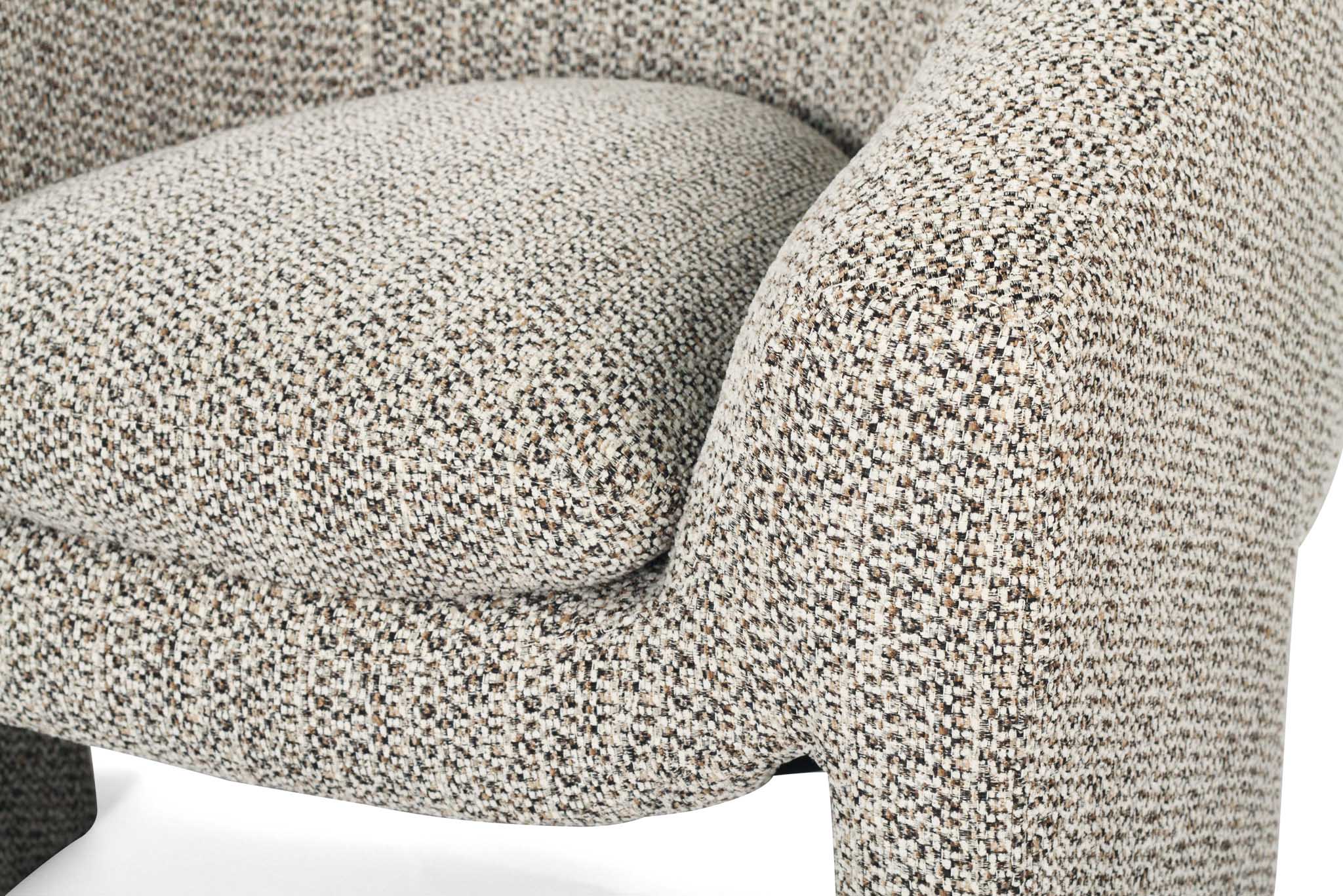 Freja Armchair - Mottled Taupe - Image 9