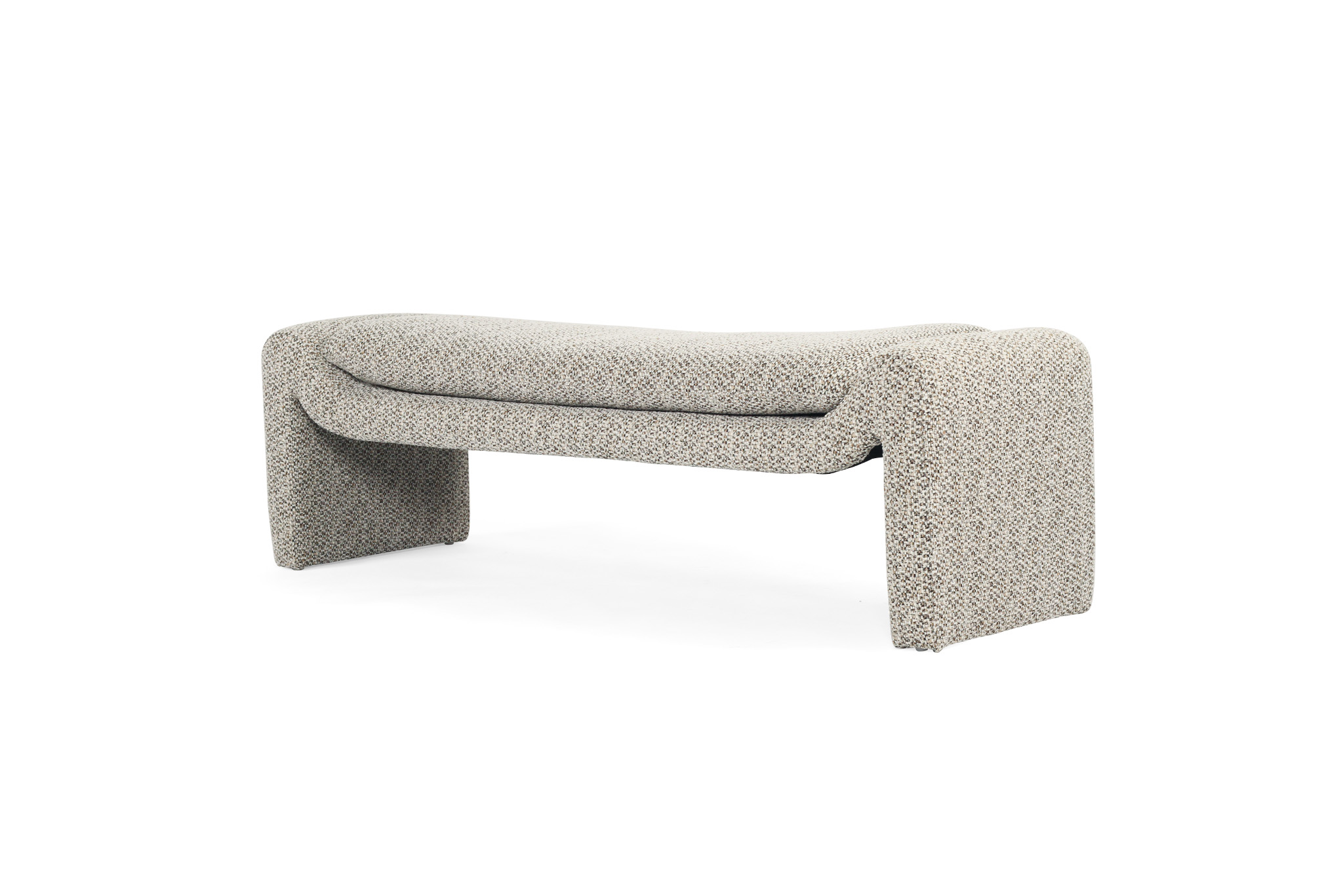 Freja Bench - Mottled Taupe - Image 4