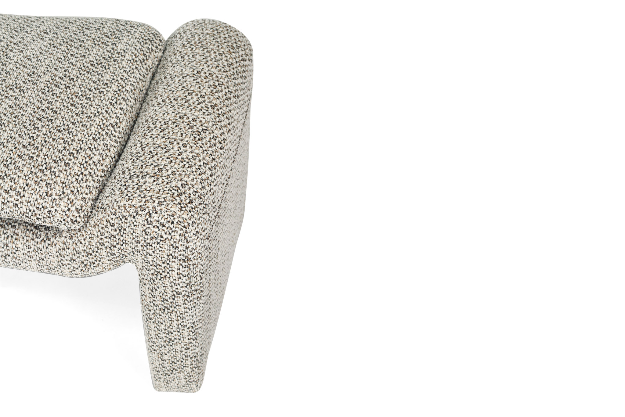 Freja Bench - Mottled Taupe - Image 6