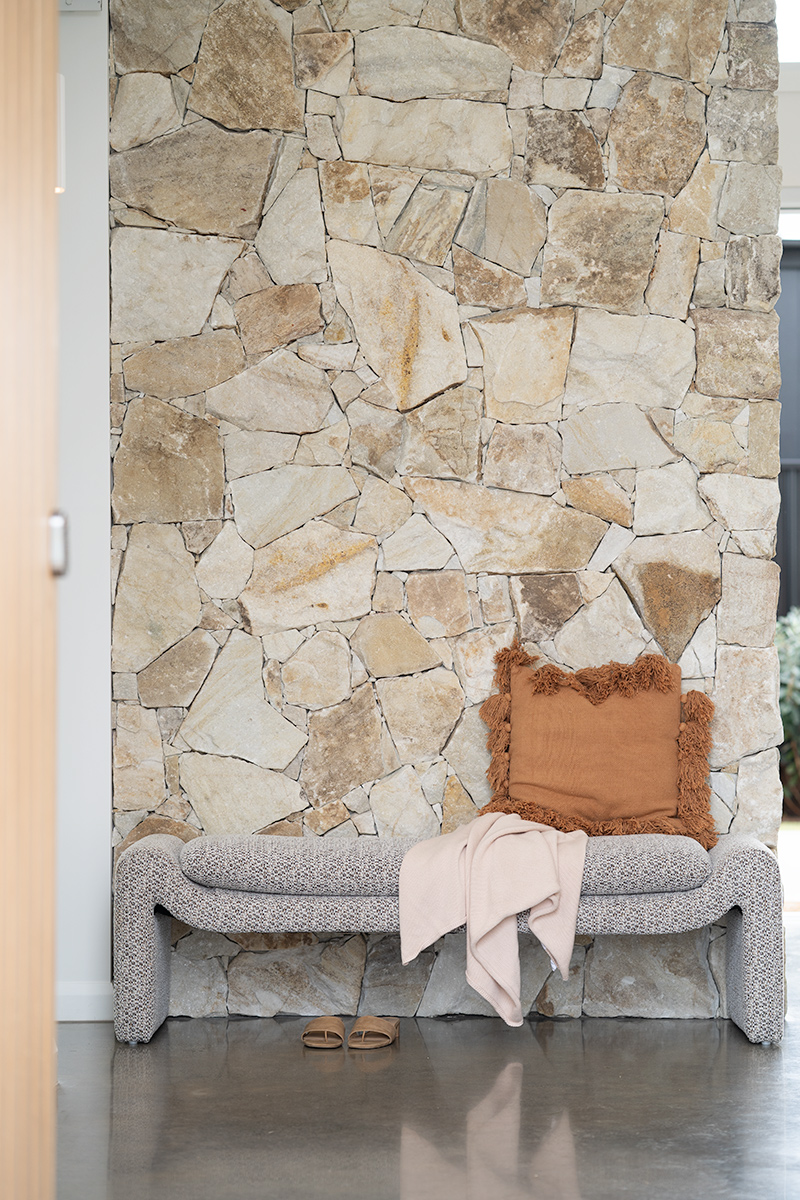 Freja Bench - Mottled Taupe - Image 8