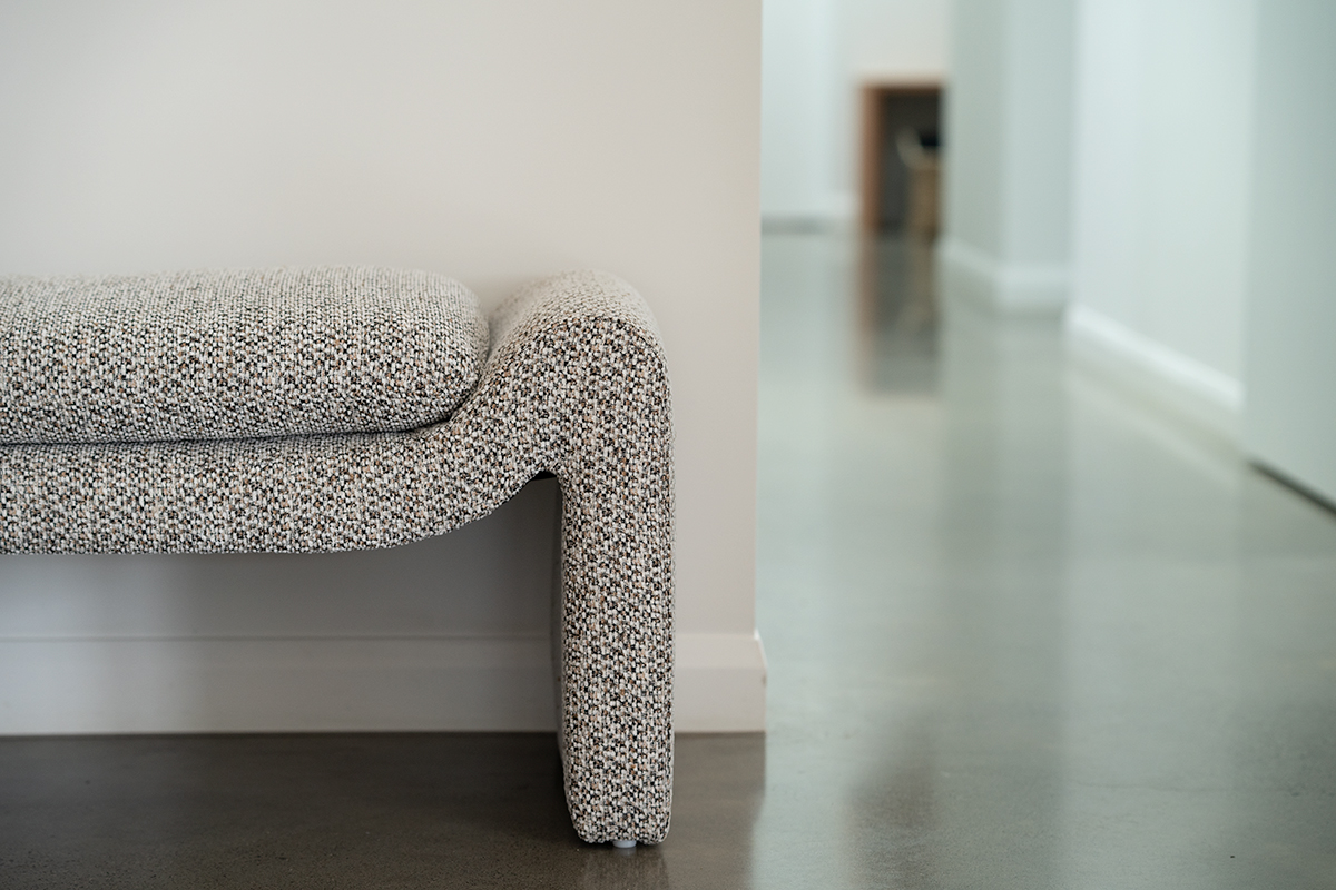 Freja Bench - Mottled Taupe - Image 11