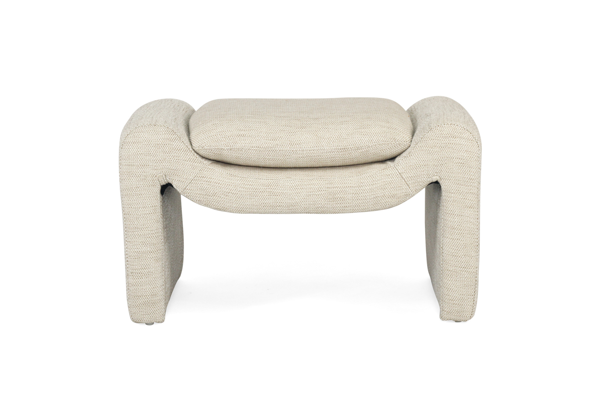 Freja Ottoman - Linen - Image 4